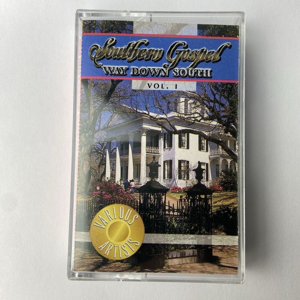 Southern Gospel Way Down South Vol 1 Cassette Various Artistist